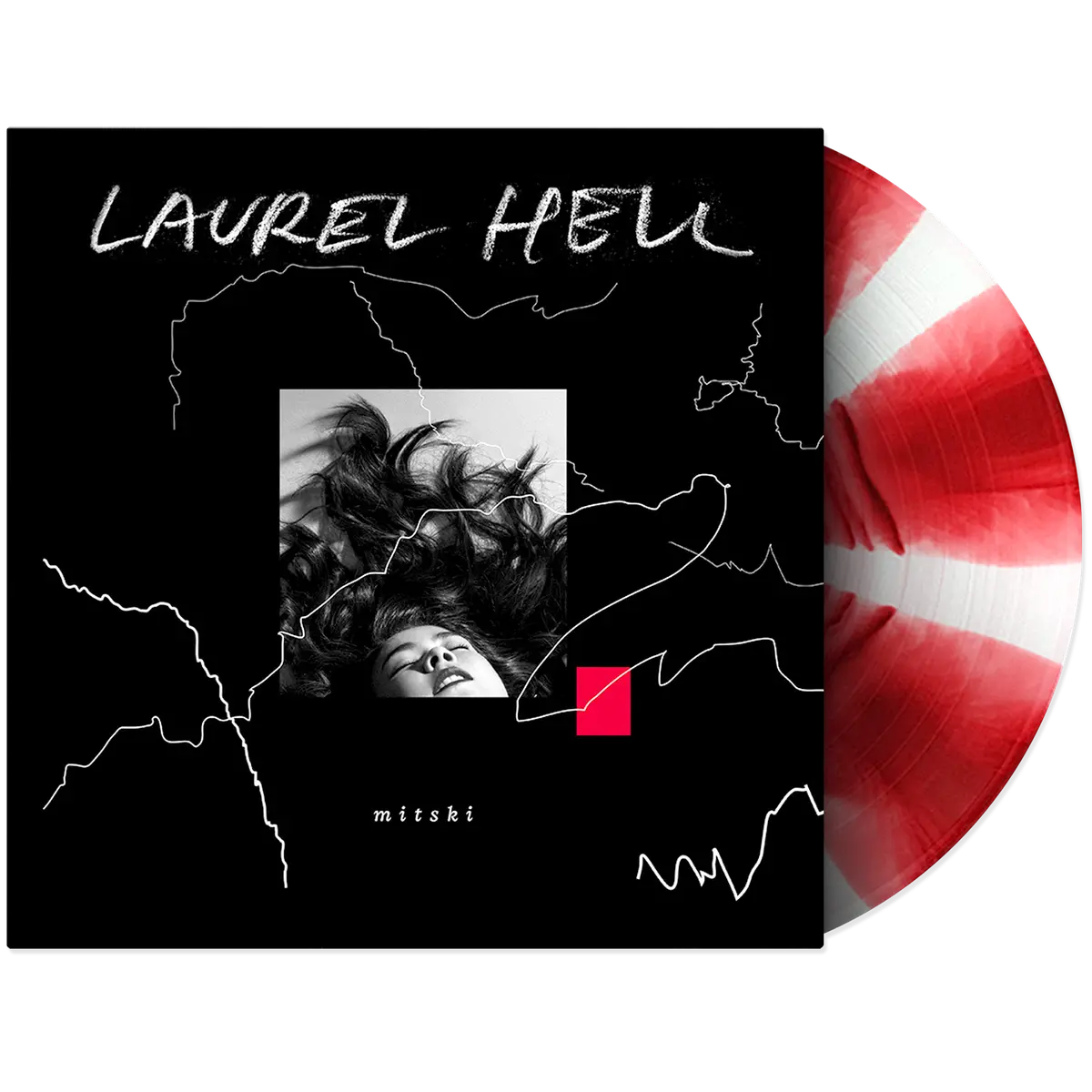 LP - Mitski - Laurel Hell (ruby & white bloom)