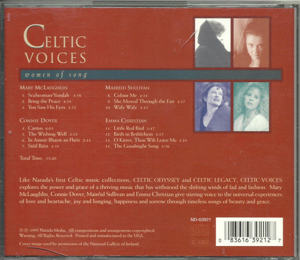 USED CD - Various – Celtic Voices: Women Of Song