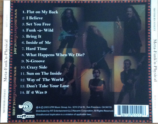 USED CD - Mother's Finest – Meta-Funk'n-Physical