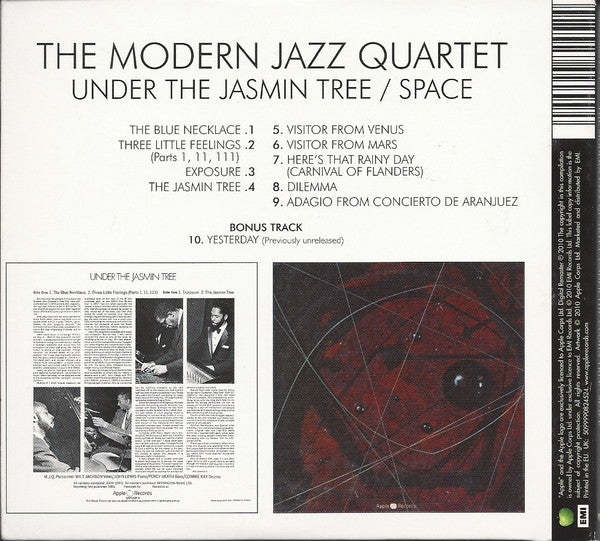 USED CD - The Modern Jazz Quartet – Under The Jasmin Tree / Space