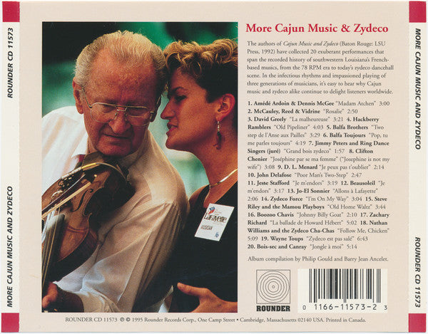 USED CD - Various – More Cajun Music And Zydeco