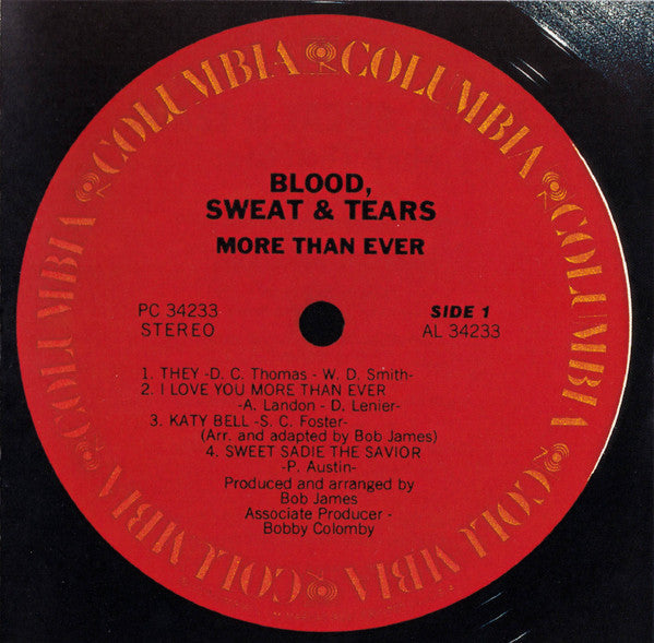 Blood, Sweat & Tears – More Than Ever - USED CD