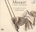 USED CD - Mozart - The English Concert, Andrew Manze – Three Violin Concertos