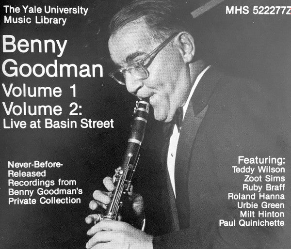 USED 2CD - Benny Goodman – The Benny Goodman Yale Archives, Volumes 1 & 2