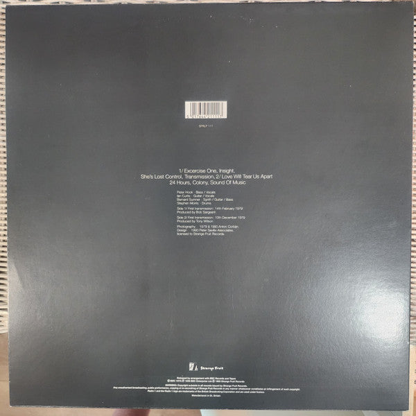 Joy Division - Peel Sessions (COLOR PROMO VINYL) | Mint (M) Mint (M)