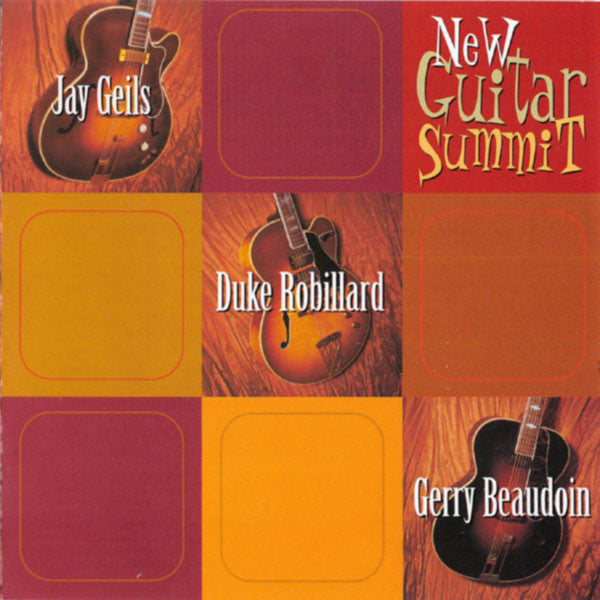 USED CD - New Guitar Summit, Jay Geils, Duke Robillard, Gerry Beaudoin – New Guitar Summit
