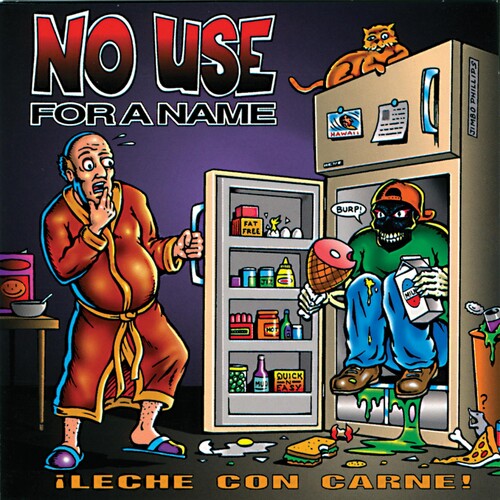 NO USE FOR A NAME - (PRESALE 8/7/26) ¡leche Con Carne! (PURPLE VINYL LP FAT WRECK CHORDS 2026) | NEW Mint (M) Mint (M)