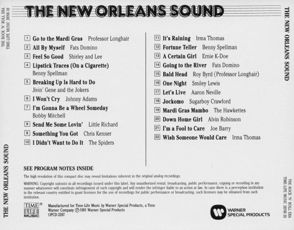 USED CD - Various – The New Orleans Sound