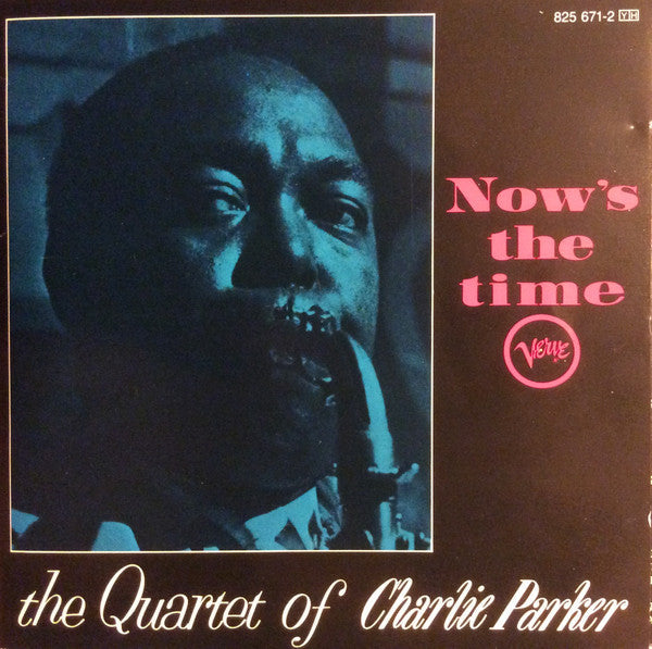USED CD - The Quartet Of Charlie Parker – Now's The Time