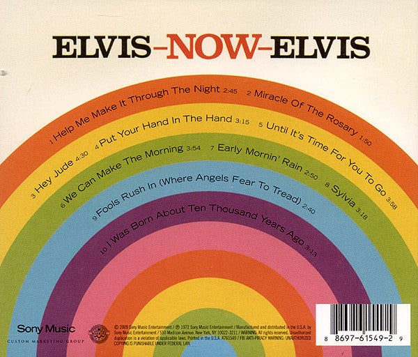 Elvis Presley – Elvis Now - USED CD
