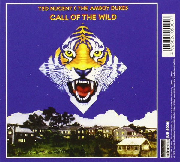 USED CD - Ted Nugent & The Amboy Dukes – Call Of The Wild / Tooth, Fang & Claw