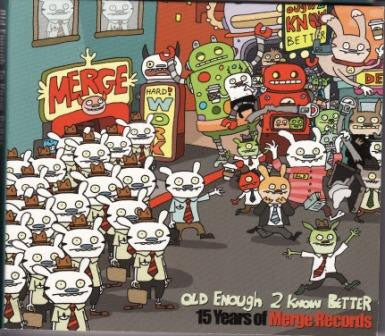 USED 3CD - Various – Old Enough To Know Better: 15 Years Of Merge Records