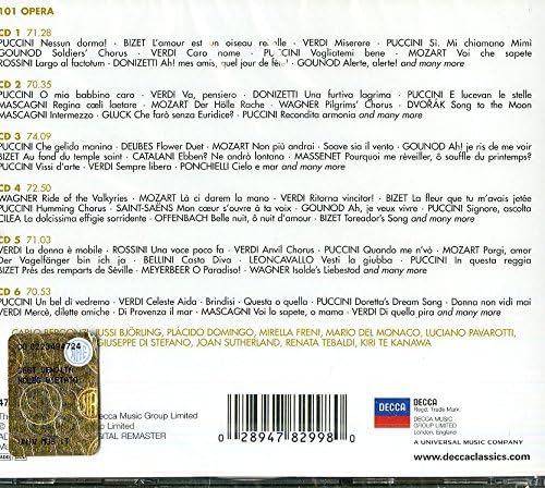 USED 6CD - Various – Opera 101