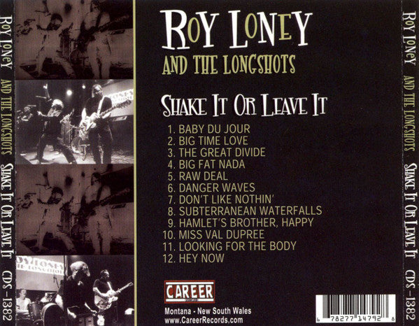USED CD - Roy Loney And The Longshots – Shake It Or Leave It