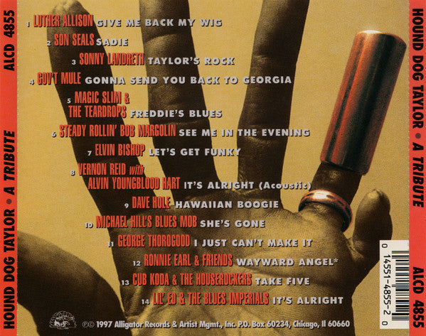 USED CD - Various – Hound Dog Taylor (A Tribute)