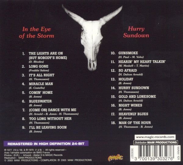 USED CD - Outlaws – In The Eye Of The Storm / Hurry Sundown