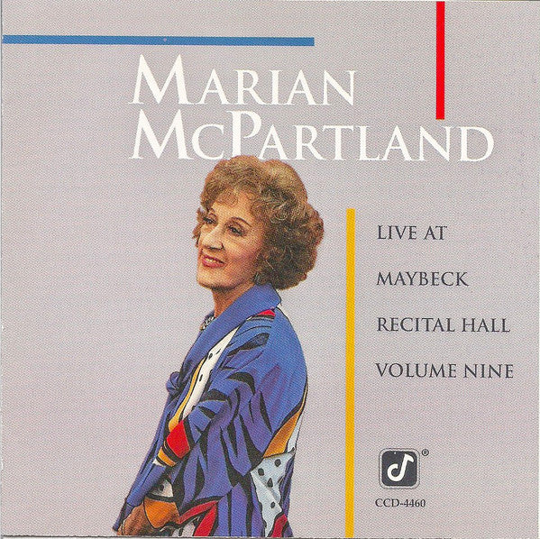 USED CD - Marian McPartland – Live At Maybeck Recital Hall, Volume Nine