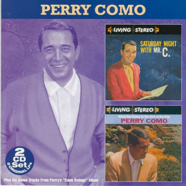 USED 2CD - Perry Como – Saturday Night With Mr. C / When You Come To The End Of The Day