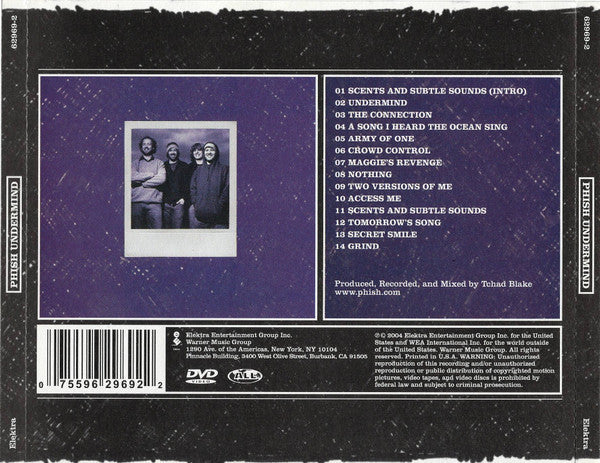 USED CD/DVD - Phish – Undermind