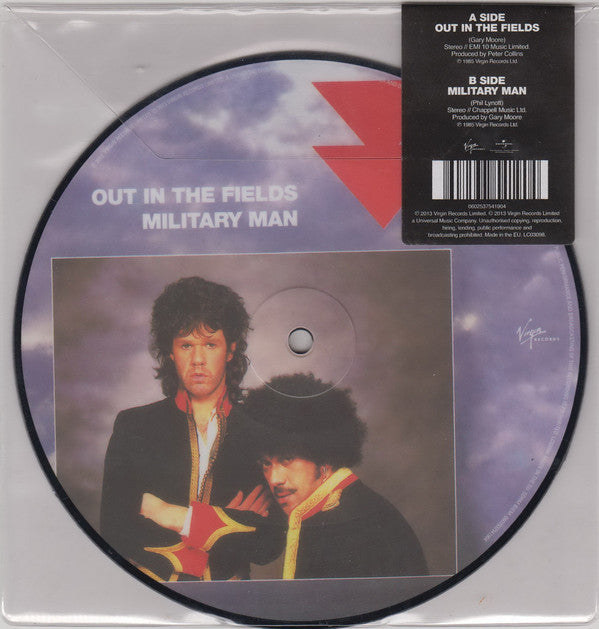 7" - Gary Moore And Phil Lynott – Out In The Fields