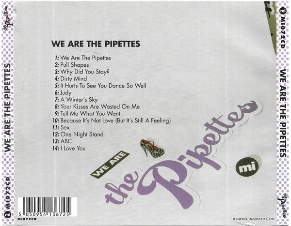 USED CD - The Pipettes – We Are The Pipettes