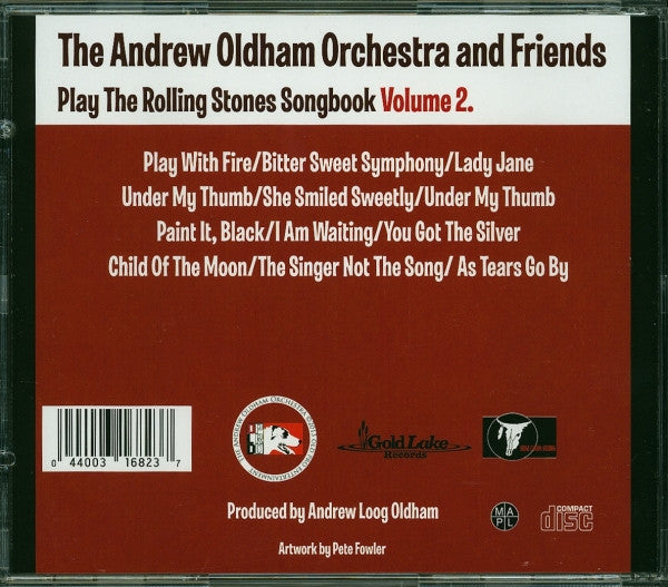 USED CD - The Andrew Oldham Orchestra And Friends – Play The Rolling Stones Songbook Volume 2