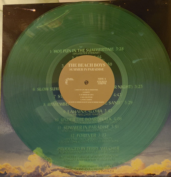 The Beach Boys - Summer In Paradise (COLOR VINYL) | Mint (M) Mint (M)