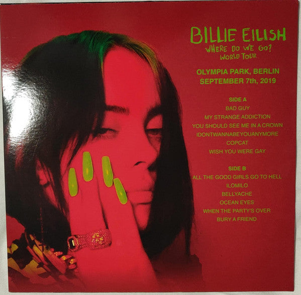 Billie Eilish - Where Do We Go? World Tour (COLOR VINYL) | Mint (M) Mint (M)