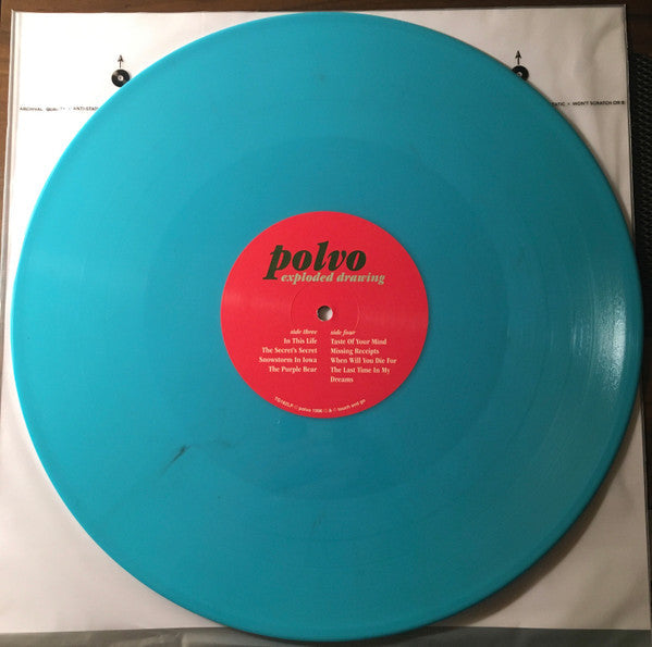 Polvo - Exploded Drawing (AQUA VINYL 2LP) |