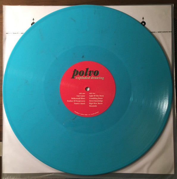 Polvo - Exploded Drawing (AQUA VINYL 2LP) |
