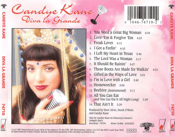 USED CD - Candye Kane – Diva La Grande