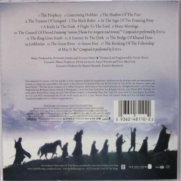 USED CD - Howard Shore – The Lord Of The Rings: The Fellowship Of The Ring (Original Motion Picture Soundtrack)