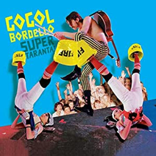 Gogol Bordello - (PRESALE 9/11/26) Super Taranta! (BLUE ICEBURG SPLASH VINYL 2xLP SIDE ONE DUMMY USOD1334.1 2026) | NEW