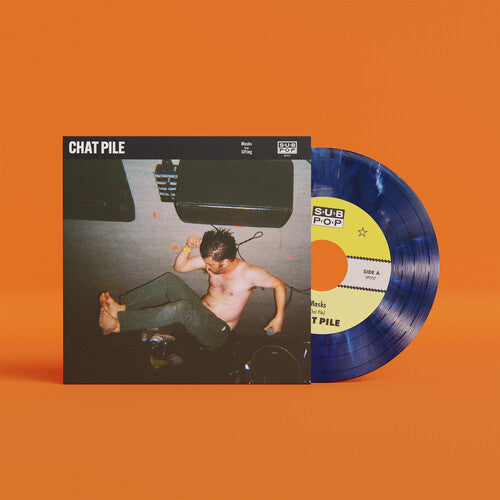 Chat Pile - (PRESALE 8/7/26) Masks (LMTD BLUE VINYL 7" SUB POP 2026) | NEW