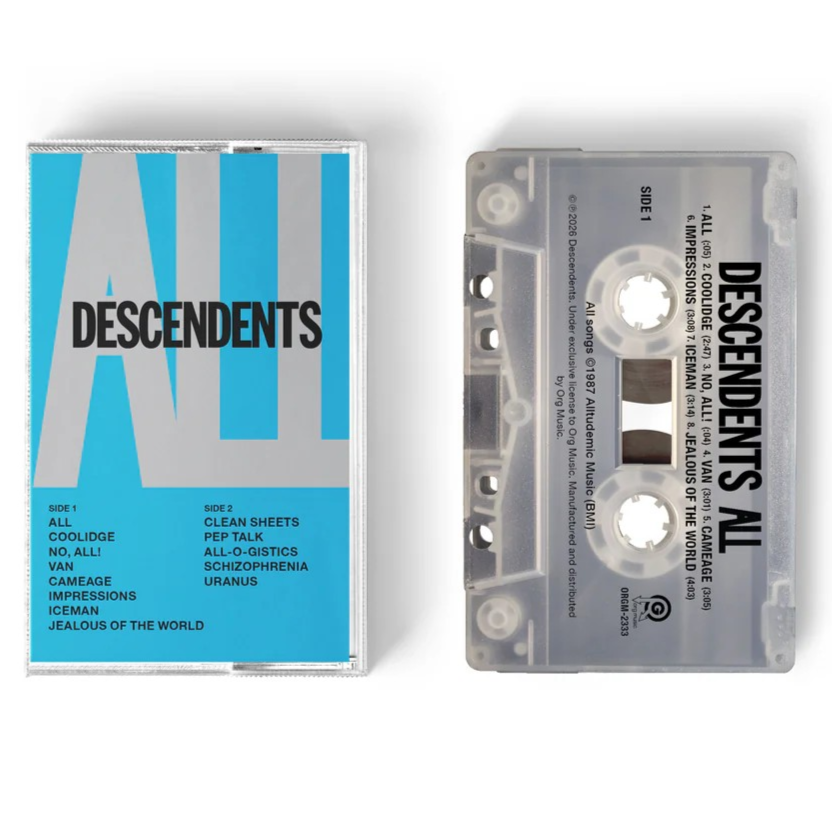 Descendents - (PRESALE 8/14/26) All (SKY BLUE CASSETTE ORG MUSIC ORGM2333CASS 2026) | NEW Mint (M) Mint (M)