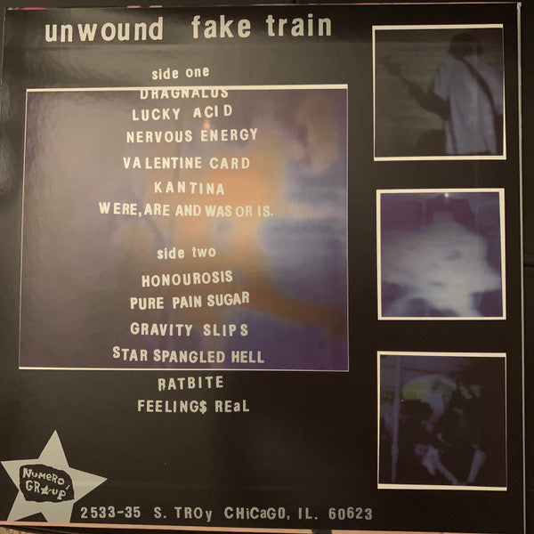Unwound - Fake Train (VALENTINE CARD PINK VINYL) | Mint (M) Mint (M)