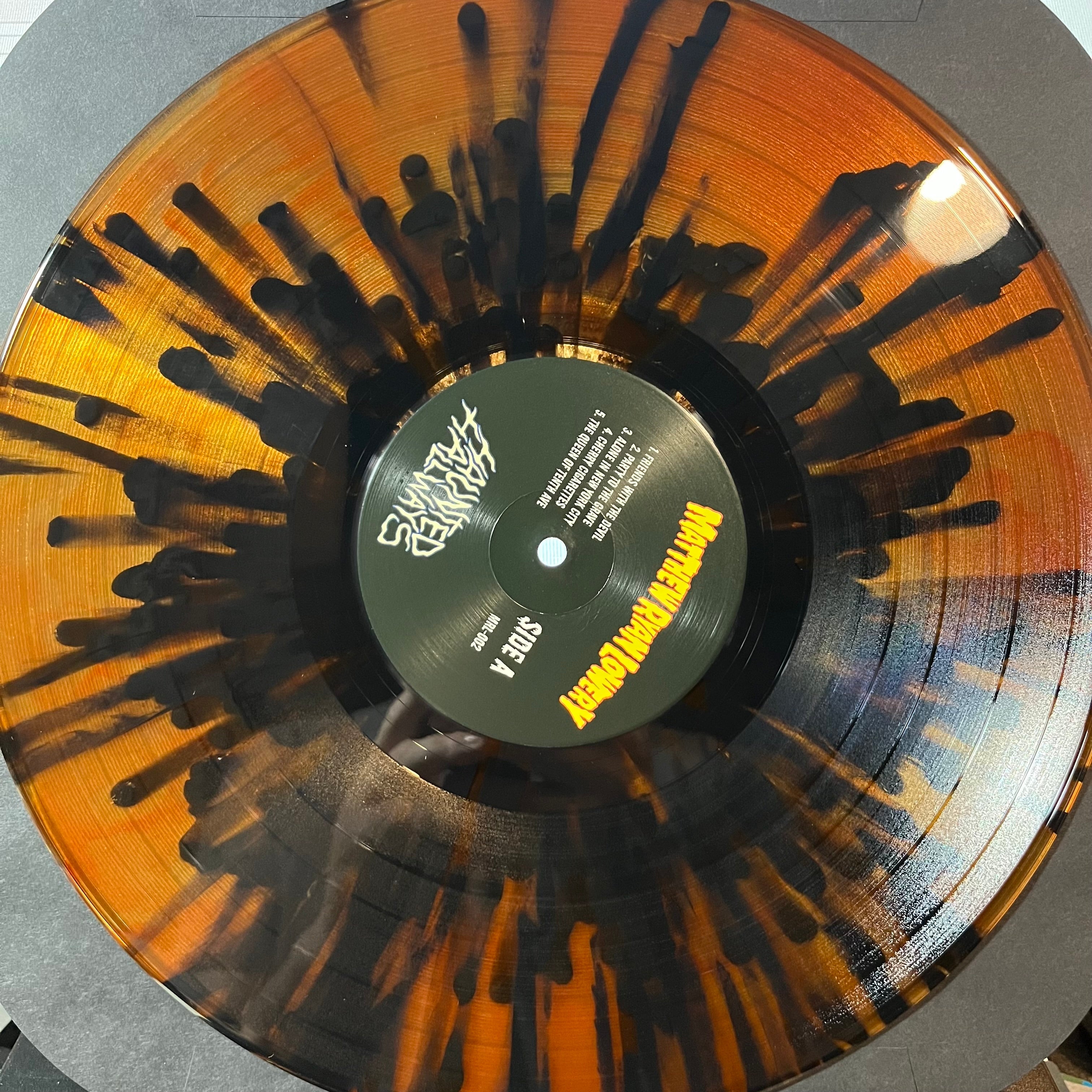 Matthew Ryan Lowery - Haunted Hallways (ORANGE W BLACK SPLATTER VINYL LP / 100 ONLY LTD EDT) | NEW