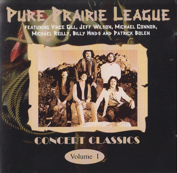 USED CD - Pure Prairie League – Concert Classics Volume 1