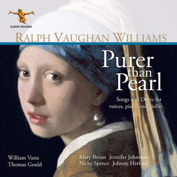 USED CD - Ralph Vaughan Williams – Purer Than Pearl: Songs And Duets For Voices, Piano And Violin