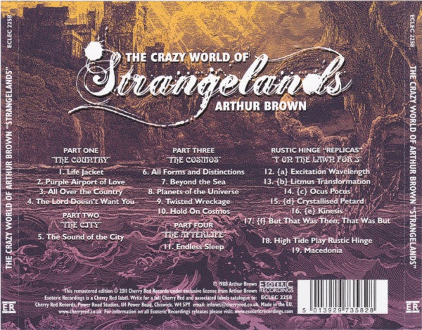 USED CD - The Crazy World Of Arthur Brown – Strangelands
