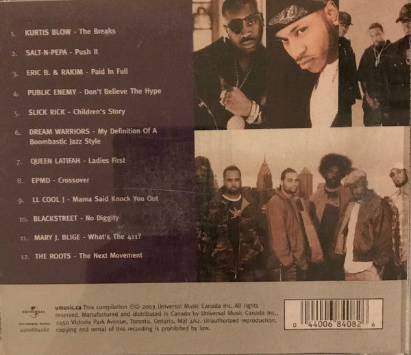 USED CD - Various – The Best Of Rap And Hip Hop