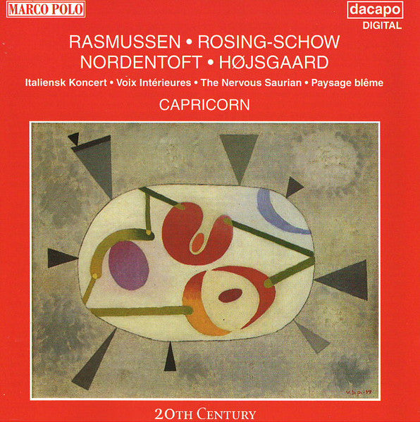 USED CD - Arnold Schoenberg / Richard Strauss - New York Chamber Symphony, Gerard Schwarz, American String Quartet – String Quartet Concerto (After Handel) / Divertimento, Op. 86 (After Couperin)