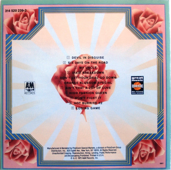 USED CD - The Flying Burrito Bros – The Last Of The Red Hot Burritos