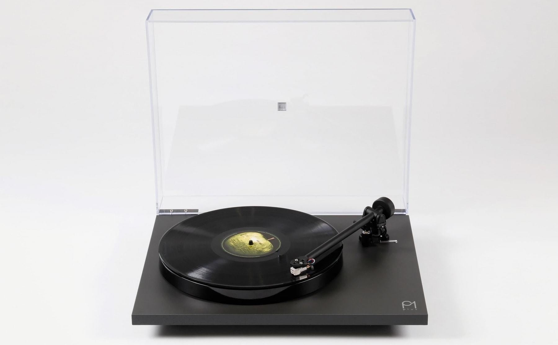 Rega Planar 1 Plus Turntable in Matt Black