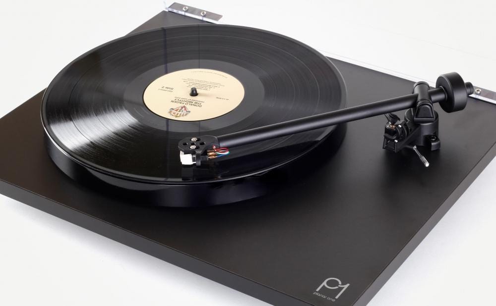 Rega Planar 1 Turntable in Matt Black