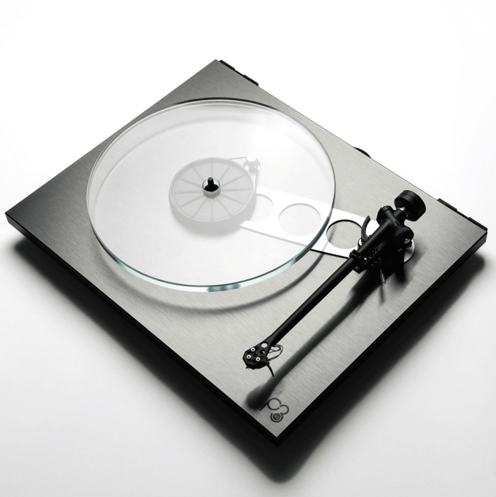Rega Planar 3 RS Special Edition with ND5 in Brushed Aluminium Black