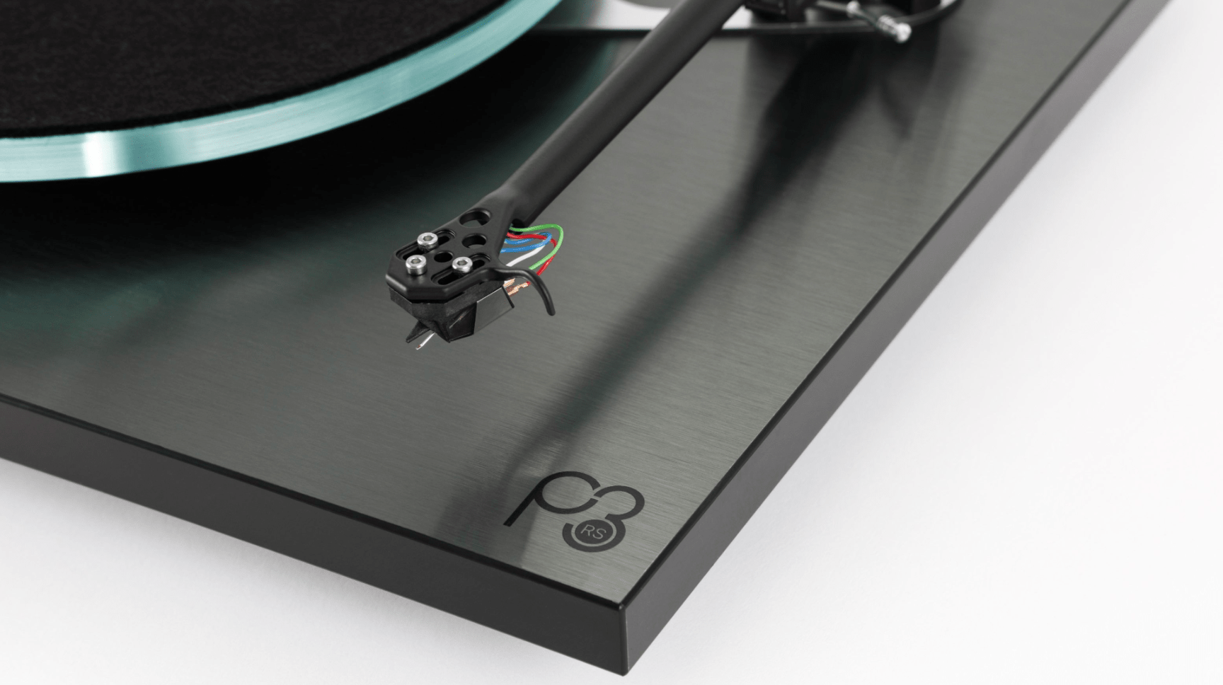 Rega Planar 3 RS Special Edition with ND5 in Brushed Aluminium Black