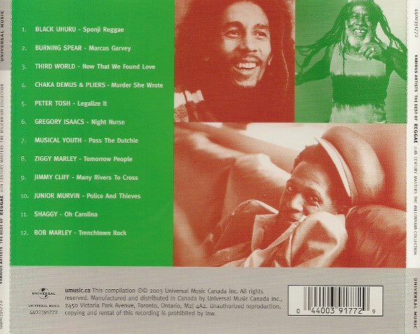 USED CD - Various – The Best Of Reggae