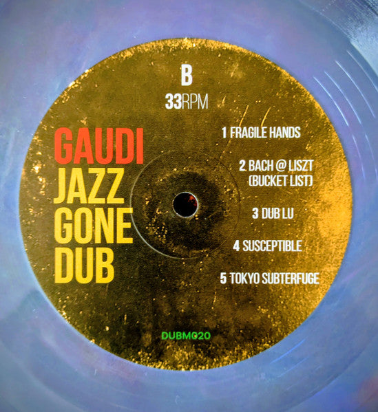 Gaudi - Jazz Gone Dub (COLOR VINYL) | Mint (M) Mint (M)