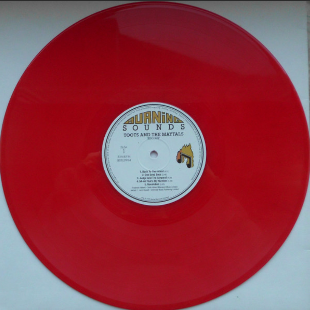 Toots And The Maytals - Recoup (180g Red VINYL LP Burning Sounds BSRLP924R) | NEW